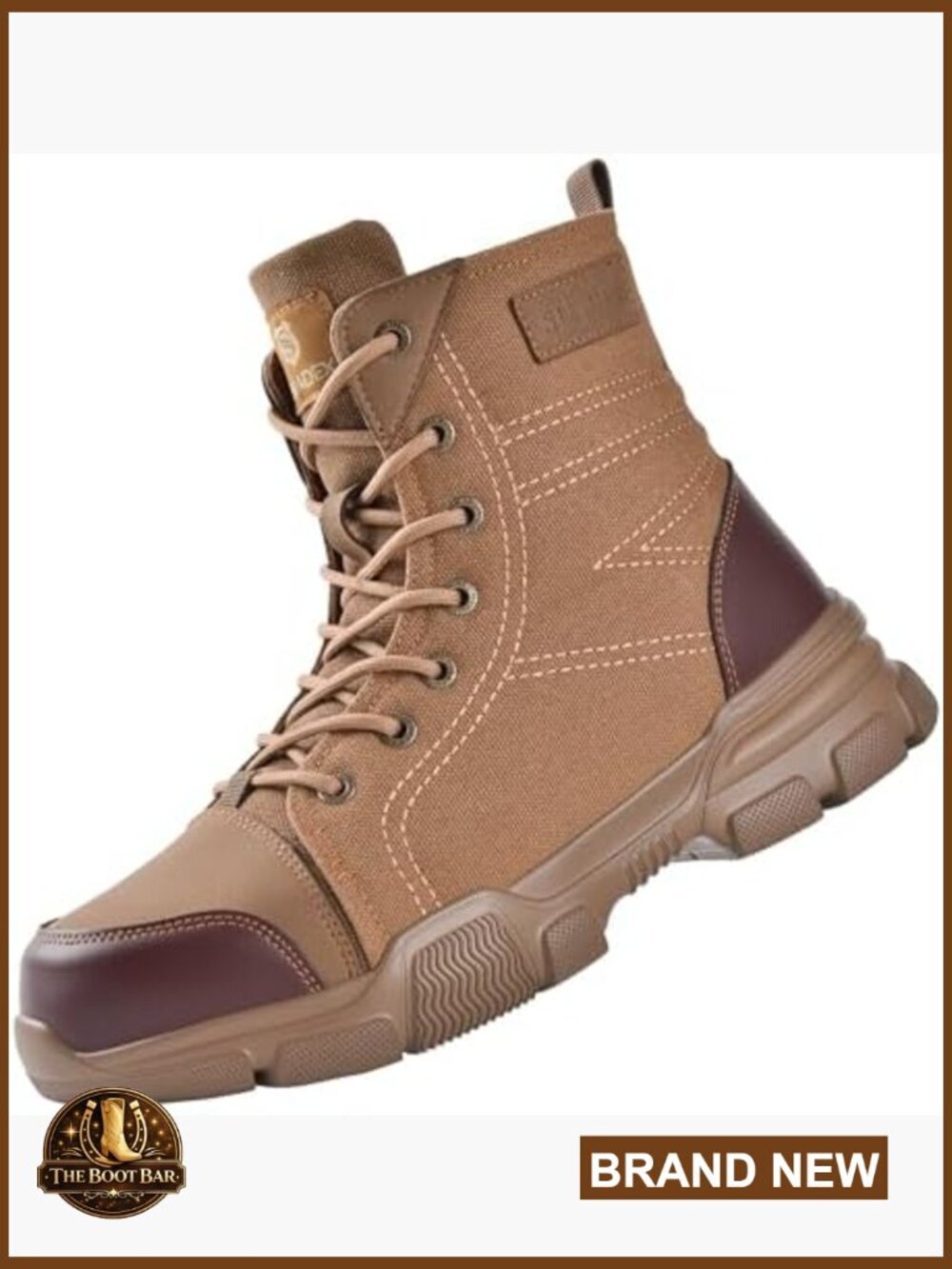 Steel Toe Work Boots Non Slip Safety Construction Shoes Men Women